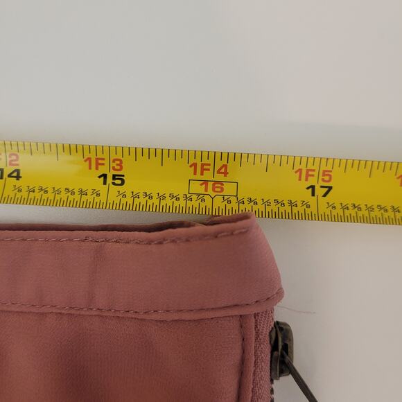 L’Atiste by Amy Dusty Rose Lined Booty Shorts L Side Zipper Poly/Span. Blend - Picture 7 of 9